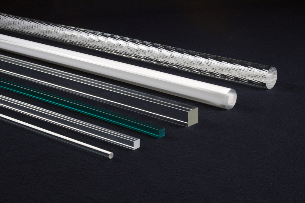Acrylic/PMMA Extrusion Customized Solid Rods